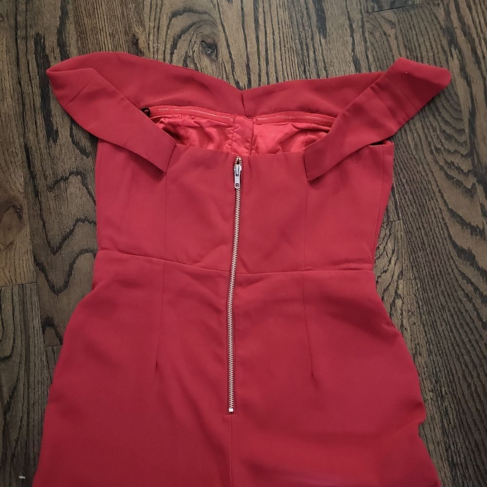 L'Academie X Revolve Leah Red Jumpsuit Size M - Picture 5 of 6